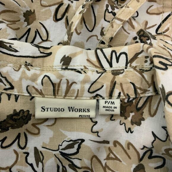Women’s Studio Works linen blend blazer - Picture 5 of 6